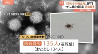 マダニ媒介の感染症「SFTS」の感染者数が過去最多に　国内患者の致死率は27％　厚労省「草の茂った場所では長袖、長ズボンの着用を」