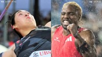 男子100m、世界陸上2大会連続3冠狙うライルズは10秒02で2着　女子やり投の北口榛花は10位【陸上DLローザンヌ】