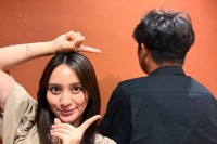 【 岡田結実 】　父・岡田圭右と　初２ショットで結婚報告　「おめでとう！！って笑顔で言ってくれたからよかったー！！」「共演NGなので写真撮るの試行錯誤」