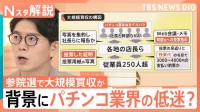 “参院選投票は自民候補に”…パチンコ店幹部らが従業員に指示メモ配布か　大規模買収の背景に「業界の低迷」？【Nスタ解説】