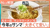 出だし好調「サンマ」にお買い得な「シャインマスカット」秋の味覚続々も…マツタケに異変？【Nスタ解説】