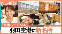 「早く空港に行きたくなる」羽田空港に新フードコートがオープン、高級すし店「銀座おのでら」の海鮮丼が1580円【Nスタ解説】