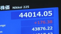 【速報】日経平均株価 一時4万4000円台を回復