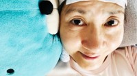 【 がん闘病 】古村比呂さん　帯状疱疹で痛む頭皮に “相棒” 　「ぼのぼの」のぬいぐるみを枕の上に “柔らかく痛みが軽減”
