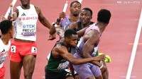 異例のリレー救済レース 4×400mは“王者”アメリカが勝利、4×100mはパリ五輪銀の南アが38秒64、決勝に0.3秒届かず