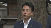 小泉農水大臣　衆院の早期解散を否定　自民総裁選