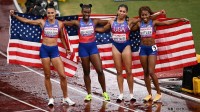 女子4×400mリレー決勝は金メダリスト・マクローフリン擁するアメリカが大会記録3分16秒61で2大会ぶり11回目の優勝【世界陸上】