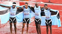 ボツワナ、突然の豪雨の中 男子4×400mリレー初制覇！異例復活のアメリカは惜しくも4連覇逃す【世界陸上】