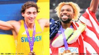 世界陸上を彩った超人 デュプランティス「日本での生活が最高に合った」ライルズ「元気玉でたくさんのエネルギーが集まった」満員の観客へ感謝