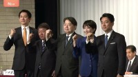 自民党総裁選　候補者5人の本格論戦スタート　立ち会い演説でそれぞれ決意語る　小林氏・茂木氏・林氏・高市氏・小泉氏