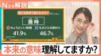 「にやける」の本来の意味は？｢シャバい｣｢こりこり｣ SNSの影響で新語続々　国語辞典から消えた言葉も【Nスタ解説】