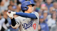大谷翔平はノーヒットも史上初2度目の“50ー20”達成！30試合連続出塁→20盗塁到達　佐々木朗希がリリーフで1回無失点　ド軍は逆転勝利