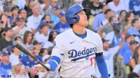 大谷翔平、PS初の1試合2発でエンジン全開！138mの特大2ラン、ド軍アーチ攻勢で大量リード