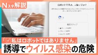 「私はロボットではありません」を悪用　新手のサイバー攻撃「クリックフィックス」3つの“キー操作”で即感染【Nスタ解説】