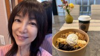 【 堀ちえみ 】　「腸活！期待したいな」特製アサイー＆スムージーボウルを堪能「アールグレイのグラノーラも、香りが良くていい」