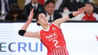 佐藤淑乃、山田二千華らのNEC川崎が開幕戦ストレート勝ち　中田久美監督が復帰のSAGA久光を下す【SVリーグ女子】
