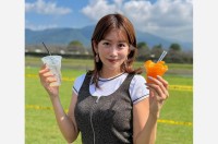 【 中川安奈 】 「人生初の福岡❤」「直方市で行われた音楽フェスにゲストMCとして　おじゃましました！」