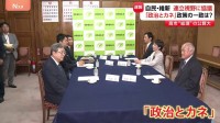自民・維新 連立視野に協議開始　基本政策おおむね一致も「政治とカネ」が争点に