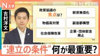 【全文公開】維新・吉村代表が生出演、自民と政策協議“連立の条件”何が最重要？選挙区調整は？【Nスタ】