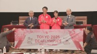 デフリンピックまで1か月　「聞こえないことや手話言語に対する理解を広めていくきっかけを」　代表選手と全日本ろうあ連盟会長らが会見