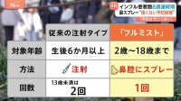 「針を打つよりいい」“痛くない予防接種” インフルエンザ対策の切り札に？　自治体の助成も広がる　メリットと注意点は