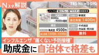 注射が苦手な人に朗報？インフル“鼻スプレー型”ワクチン 気になる価格は？自治体で助成に差も【Nスタ解説】