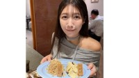 【穂川果音】熱海の和栗菓子店でモンブランを堪能「食べ比べモンブラン　こんなに味が違うのーー？と感動しました」