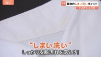 衣替え！夏服から秋服へ、夏物のしまい洗いのポイント【SUNトピ】