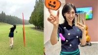 【 横山ルリカ 】 “久々ゴルフ” のドライバーショットにフォロワー感嘆「ナイスショット＆ナイススタイル」