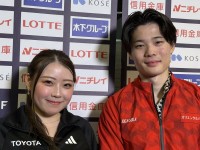 紀平梨花、初のアイスダンスで2位スタート「お披露目会みたいな感じで楽しもうと」2日にフリーダンス【西日本選手権】