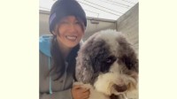 【 工藤静香 】モフモフ愛犬「エト」と幸せのひととき　「必ずエトは私にハグをしてくれる」