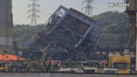 韓国・火力発電所で高さ60メートルのボイラー建物が崩壊　作業員9人生き埋め