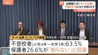 不登校者の63.5%が「ネット出席を知らない」オンライン学習が出席扱いとなる制度に「絵に描いた餅」の指摘も