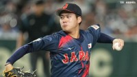 【侍ジャパン】先発・金丸夢斗は3回3失点　2人目・西口直人に継投　打線は4回佐々木の適時打、2つの押し出しで同点に