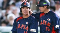 【侍ジャパン】“追加招集”石上泰輝が勝ち越し2点タイムリー！2死満塁からライトに運ぶ　佐々木の押し出し四球で同点