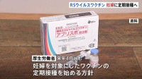 「RSウイルス」妊婦を対象にしたワクチン定期接種を開始へ　来年4月にも