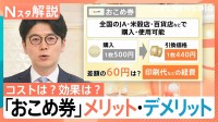 経済対策の効果は？「おこめ券」のメリット・デメリット　経費2.4億円が無駄で“対症療法”との指摘も【Nスタ解説】