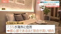 マンション取引の実態調査　今年上半期に都内新築マンション取得した人の3％は海外に住所　都心部であるほど割合高く