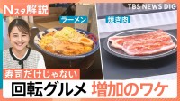 火鍋に焼き肉…回転するのは寿司だけじゃない！外食産業で「回転○○」増加のワケ【Nスタ解説】