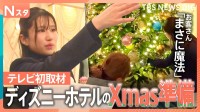 テレビ初取材！ディズニーホテルのクリスマス準備に 大人気朝食ビュッフェが出来るまで　人気観光地の真夜中の仕事人に密着しました【それスタ】