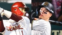【プロ野球ベストナイン】リーグVの阪神から最多7人！最多得票はセ・サトテル、パ・レイエス　ルーキー・宗山が紅林に3票差で初
