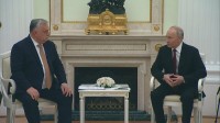 プーチン大統領　ハンガリー首相と会談　ウクライナ情勢やエネルギー供給めぐり協議