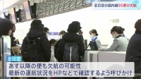 ANA国内線95便が欠航 1万3200人に影響 「エアバス」の機体システムに不具合 あす以降も欠航の可能性