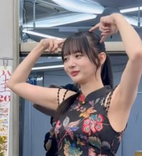 【 役満ボディ・岡田紗佳 】 「カレンダーイベント、ありがとうございました！Love you」　TikTokにイベント動画を投稿