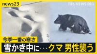 “最強寒波”到来！各地で初雪を観測 「1か月予報発表」クリスマス・年末年始の天気は？雪かき中のクマ被害も発生【news23】
