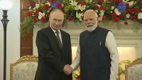 ロシア・プーチン大統領とインド・モディ首相が会談　エネルギー協力継続で一致