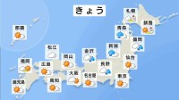 北海道～北陸は雨や雪で荒天に　関東から西は日差し暖かい