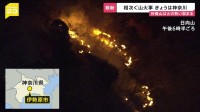 “空気乾燥”山火事相次ぐ…今度は神奈川・伊勢原の日向山で　関東の降水量↓“乾燥注意報”5都県で 「小さな火でも注意必要」【news23】