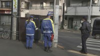 「考え事をしていた」　乗用車が歩道に乗り上げ電柱に衝突　けがなし　東京・杉並区