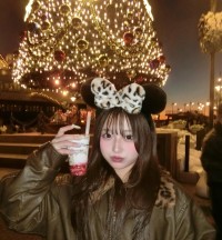 【辻希美・長女】希空　「今年もクリスマスディズニー❤」「このいちごミルク大好き！！！」